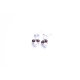Garnet and Pearl Drop Earrings